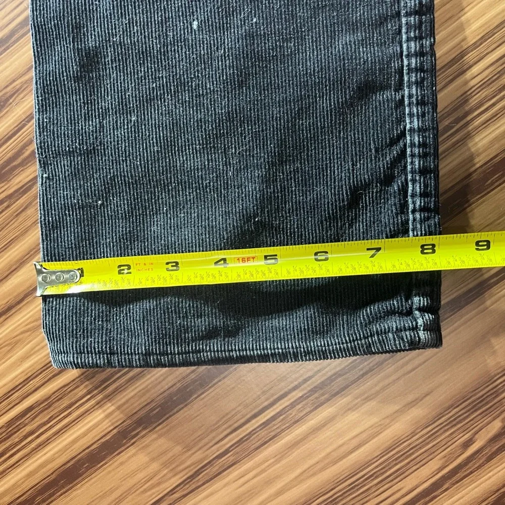Levi's‎ 716-1558 Corduroy Pants Mens 28x31 Dark Gray Vintage White Tab USA Made